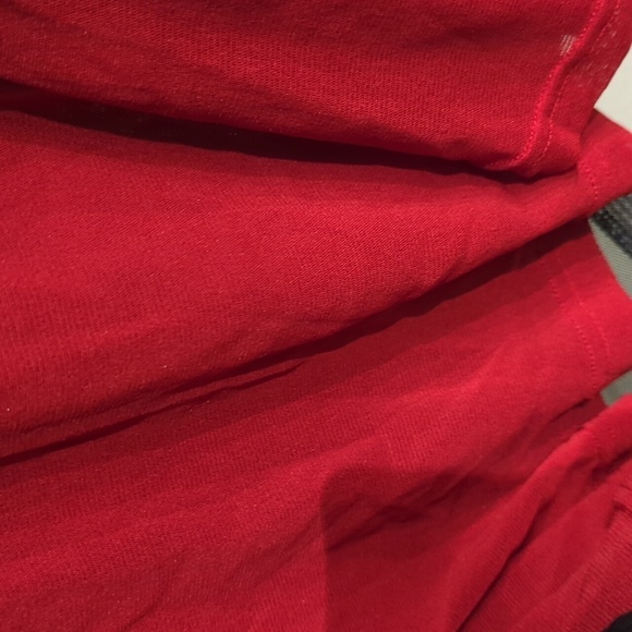 Sheer mesh shirt dress black red embroidered XL women's fairy core academia goth - Picture 9 of 10